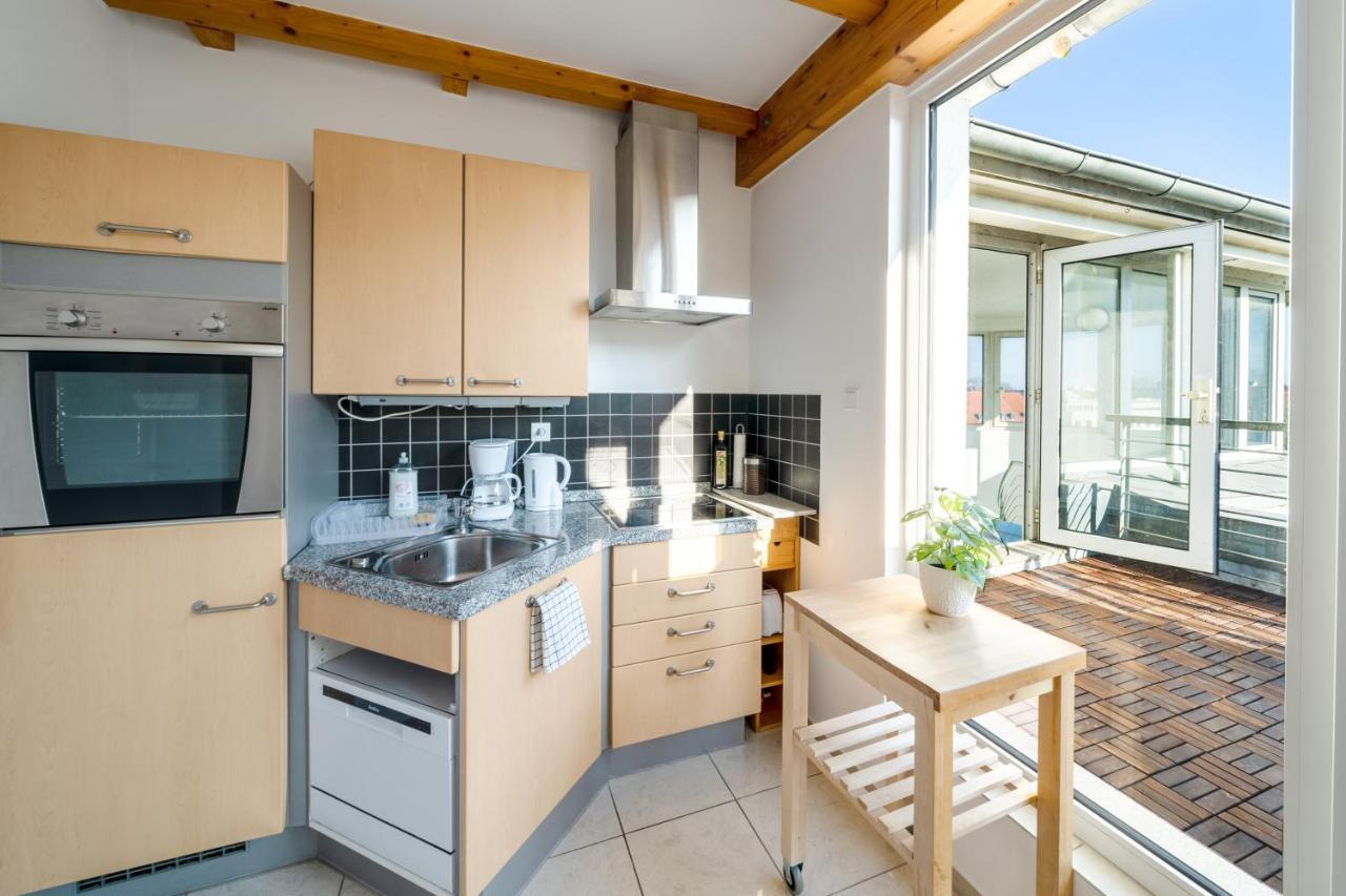Stylisches Penthouse Zentral Balkon 75M2 Nflx Lejlighed Hannover Eksteriør billede